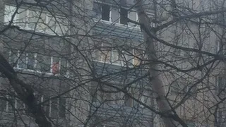 В Шлаковом сгорела квартира (видео)