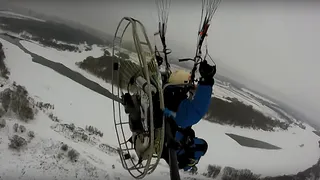 Экстремальный спорт: рязанец "прогулялся" по небу