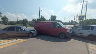 Массовое ДТП: в Сасове столкнулись три автомобиля