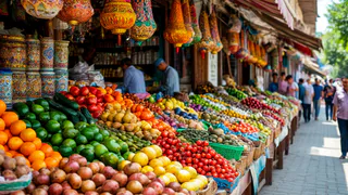 Что продают на рынке в Узбекистане, от чего россияне удивляются? Зашел на рынок - в РФ такого нет