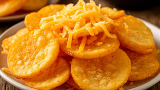 Луковые чипсы с сыром: как приготовить хрустящий перекус всего за полчаса