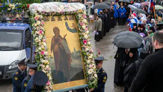 Во Владимире около 2500 человек прошли крестным ходом с иконой Боголюбской Божией Матери