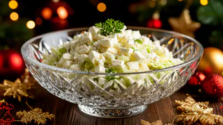 Встречаем год Лошади правильно: готовим закуску «Белый жеребец» - символ силы и благополучия