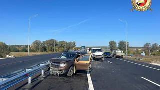 Четыре автомобиля столкнулись на дороге в Канашском округе: есть пострадавшие