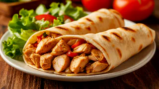 Шаурма с курицей на 250 калорий: готовится быстро, а на вкус как ресторанная