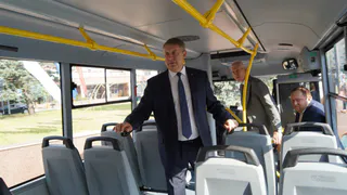 Александр Богомаз рассказал о приобретении новых автобусов для Брянской области