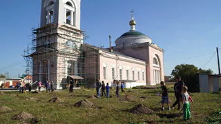 Из хороших новостей: в Рязани около храма XIX века появился яблоневый сад