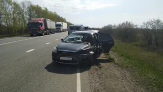 Авария в Рязанском районе: столкнулись “Форд Фокус” и “ГАЗ”