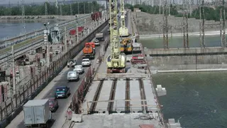 Движение на мосту через Каму в сторону Казани ограничат