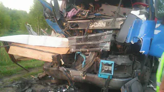 Подробности массового ДТП в Клепиковском районе - новые фотографии с места аварии