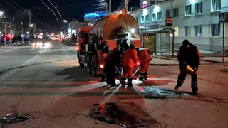 За неделю в Рязани заделали выбоины на 22 участках улиц