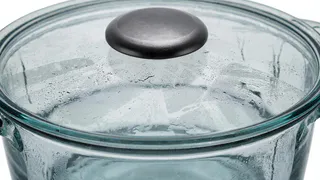 1 шт. в таз - и стеклянные крышки от кастрюль засияли: честно, я не ожидала такого результата