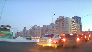 Рязанские "лихачи" - как не стоит водить машину (видео)