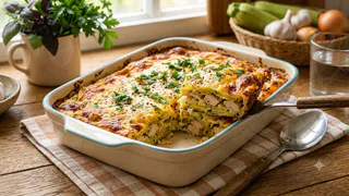 Кабачковая запеканка «Курочка-забава»: сочная, нежная и настолько вкусная, что просят добавку