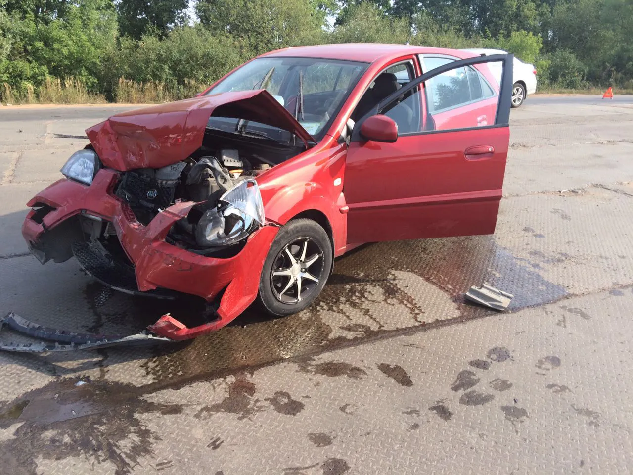 В Нижнекамске в тройном ДТП пострадал годовалый малыш