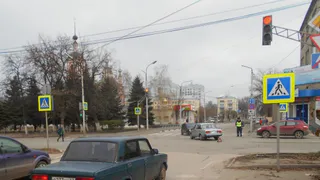 Семилетняя девочка пострадала в результате ДТП в центре Рязани