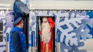 Поезд Деда Мороза приедет в Казань 22 декабря