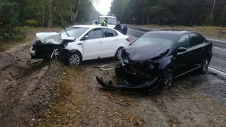 На трассе под Рязанью произошла массовая авария