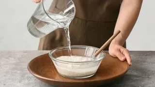 Избавляем рис от излишков крахмала