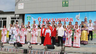 Село в Усинском районе весело и вкусно отпраздновало юбилей