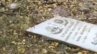 Десятки памятников: на Солотчинском шоссе нашли свалку из надгробий