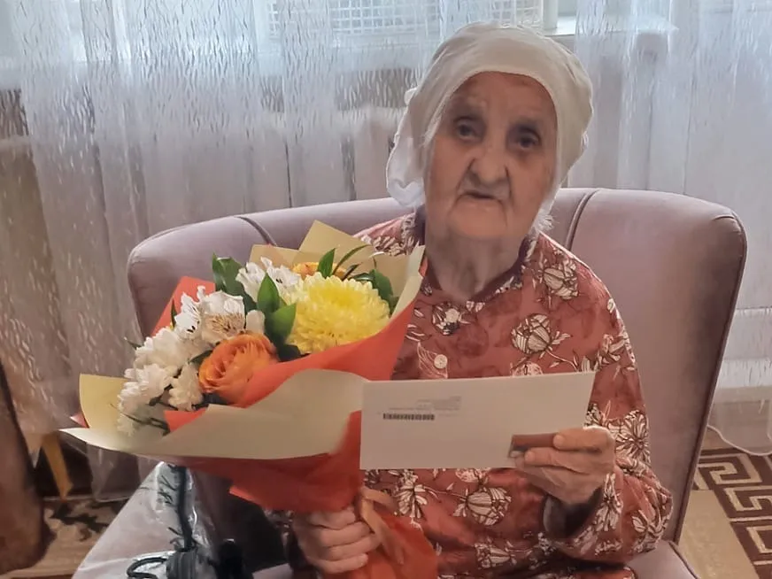 Жительнице Нижнекамска Фатыме Туктамышевой исполнилось 95 лет