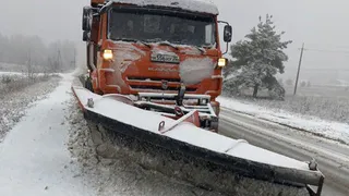 В Брянской области пескосолью обработали 4486 километров дорог