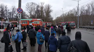 И снова поселок Строитель. Рязанцы берут маршрутки штурмом