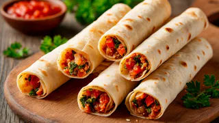 Забудьте о бутербродах: готовлю эти хрустящие трубочки из лаваша с начинкой за 15 минут — улетают мгновенно