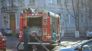 В Милославском районе Рязанской области произошел пожар, пострадало два человека