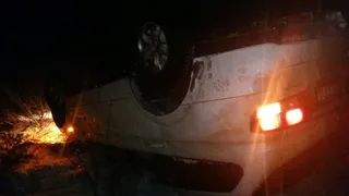 В Рязанской области перевернулся внедорожник