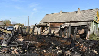 Виновата трава: в Путятинском районе сгорели четыре сарая