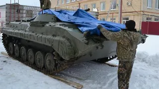 На улице в Пителине Рязанской области появится боевая машина пехоты