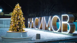 Касимов победил в конкурсе новогоднего оформления
