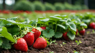 Мучался с плохим урожаем клубники, пока не узнал пару секретов: в мае раскидываю такой порошок - собираю шикарный урожай ягоды размером с яйцо