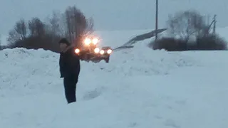 Снежный плен: деревня под Скопином оказалась отрезана от мира