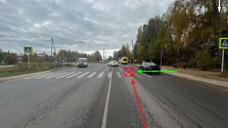 Три пешехода пострадали на дорогах в Коми за сутки