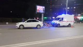 В Рязани 56-летний водитель «Лады Веста» сбил 16-летнего велосипедиста