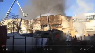 Крупный пожар на Южном промузле полностью ликвидирован