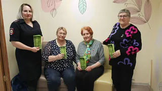 В Усинске инспектор ДПС рассказала пенсионерам о зимней безопасности на дорогах