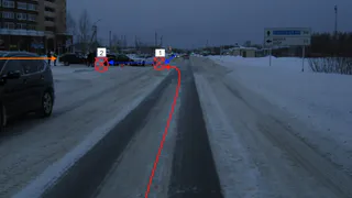 В ДТП в нефтяной столице Коми травмы получили две автоледи и две неповинные Skoda Octavia