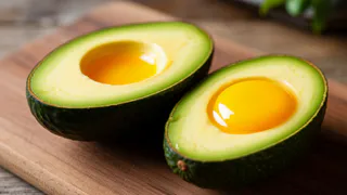 Берем авокадо и 2 яйца - получаем лучший в мире завтрак: привычная яичница в давно пролете
