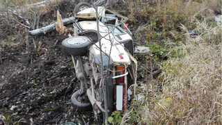 ДТП в Касимовском районе: 29-летний рязанец на "шестерке" съехал в кювет