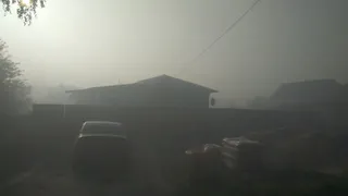 Свалка горит: Туму накрыл густой смог