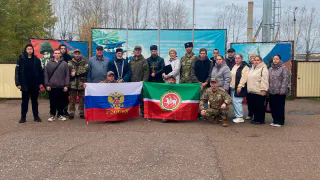 Новая группа военнослужащих из Нижнекамска отправилась к местам своей службы