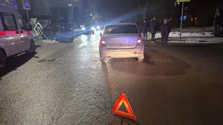 В Рязани на Бронной столкнулись два «Рено»