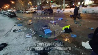 В Пензе мужчина бросал вещи из окна на Тернопольской