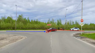 В Коми мотоцикл и легковушка не поделили дорогу и устроили ДТП