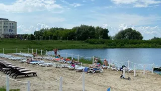 До конца недели: в "Окской жемчужине" по техническим причинам закрыли пляж
