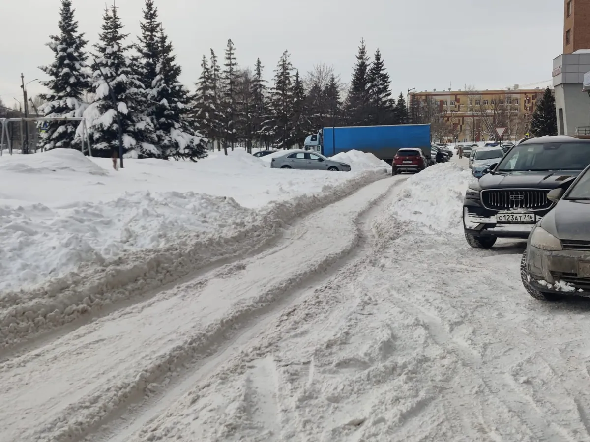 «Из года в год проблема на внутренней дороге Химиков, 53, не чистят никогда»